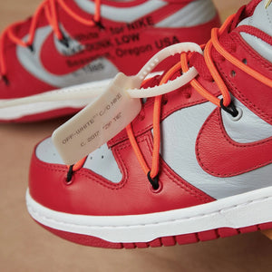 nike off white dunk red