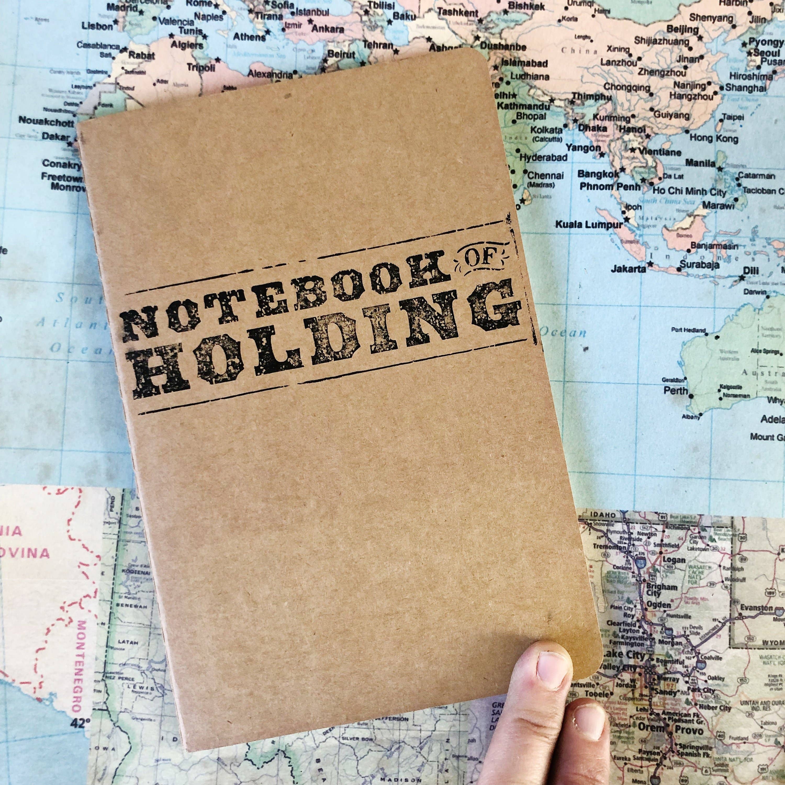 Storymakers Trading Co. - Notebook of Holding - A5 dot grid notebook insert - hand-printed