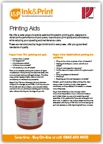 Vegra Printing Aids Leaflet