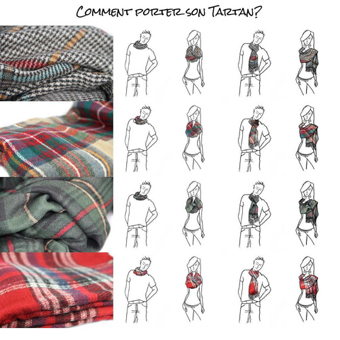 porter tartan ecossais