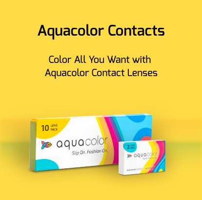 Aquacolour coloured lenses