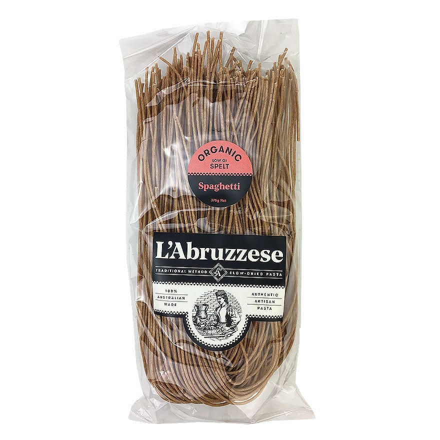 L'Abruzzese Pasta - Spaghetti Spelt 375g – Organic Delivery Sydney