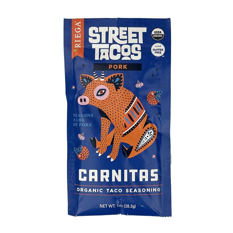 Riega Organic Street Tacos Carnitas Pork Seasoning 28 3g – Organic