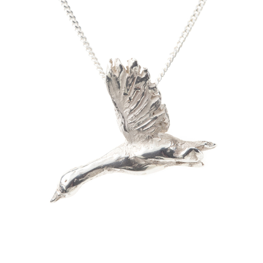 Snow Goose Necklace – by emily