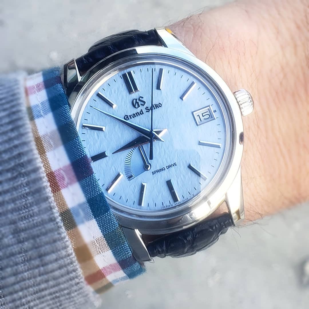 Grand Seiko Blue Snowflake Spring Drive SBGA407 – Classic Creations