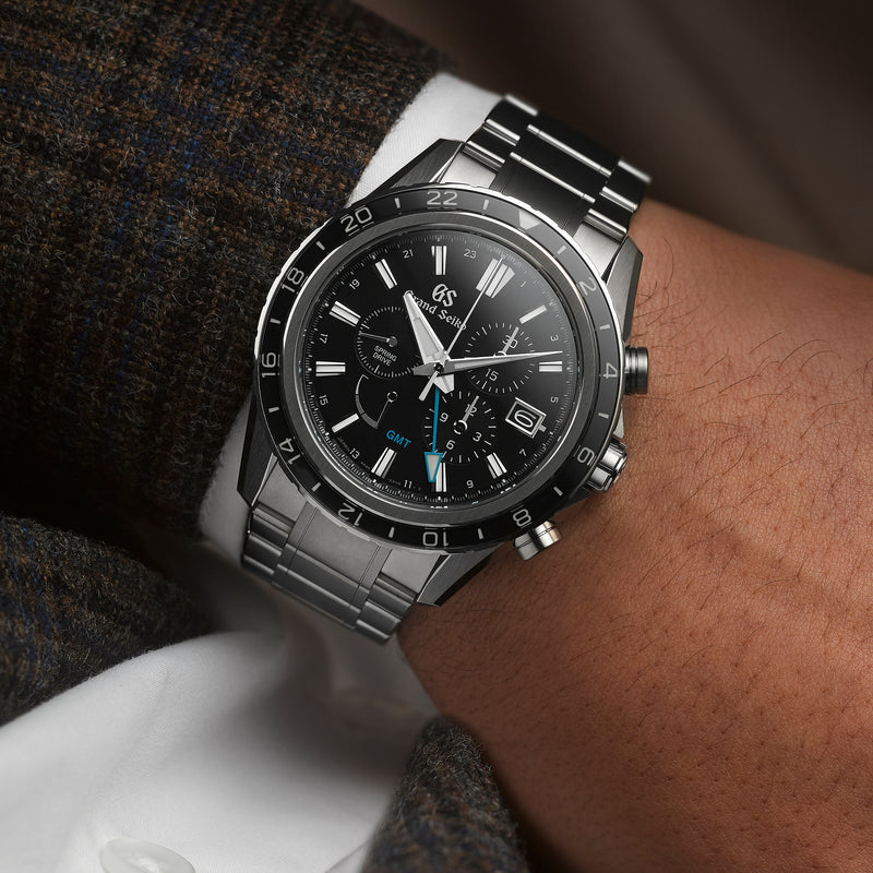 Grand Seiko Black Dial Spring Drive Chronograph SBGC251 – Classic Creations