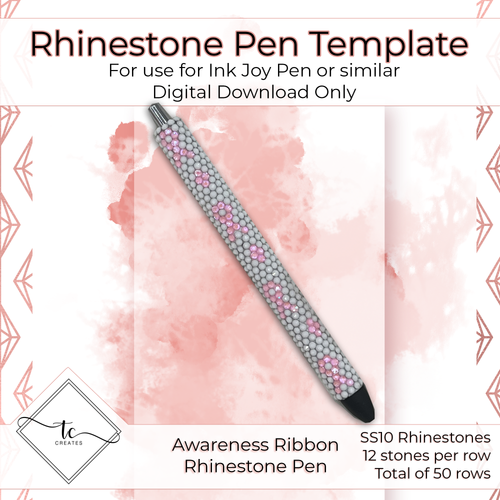 Leopard Rhinestone Pen Template — Simpleigh Yours