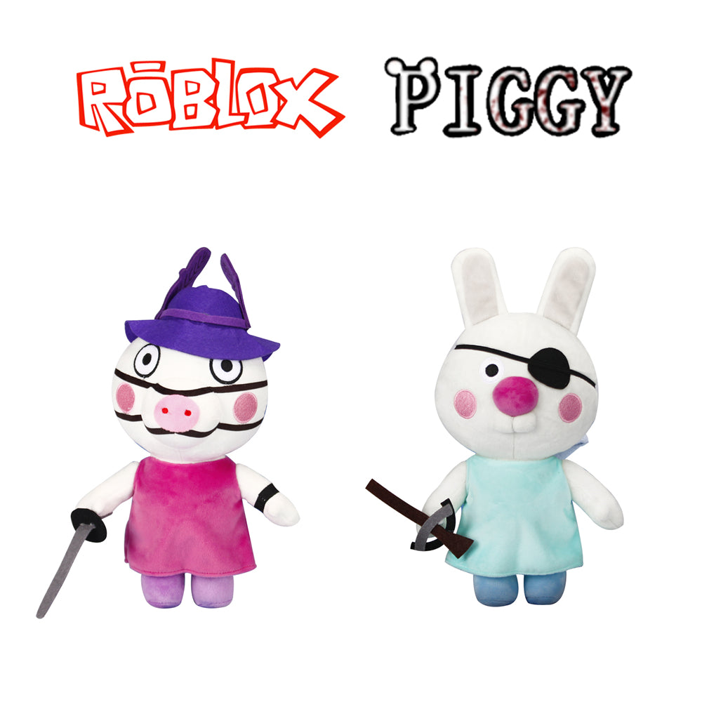 Roblox Bunny Zizzy Horrific Plush Toy Plushie Gifts For Halloween Prosdays - roblox piggy plush toy pink plushie gifts for halloween