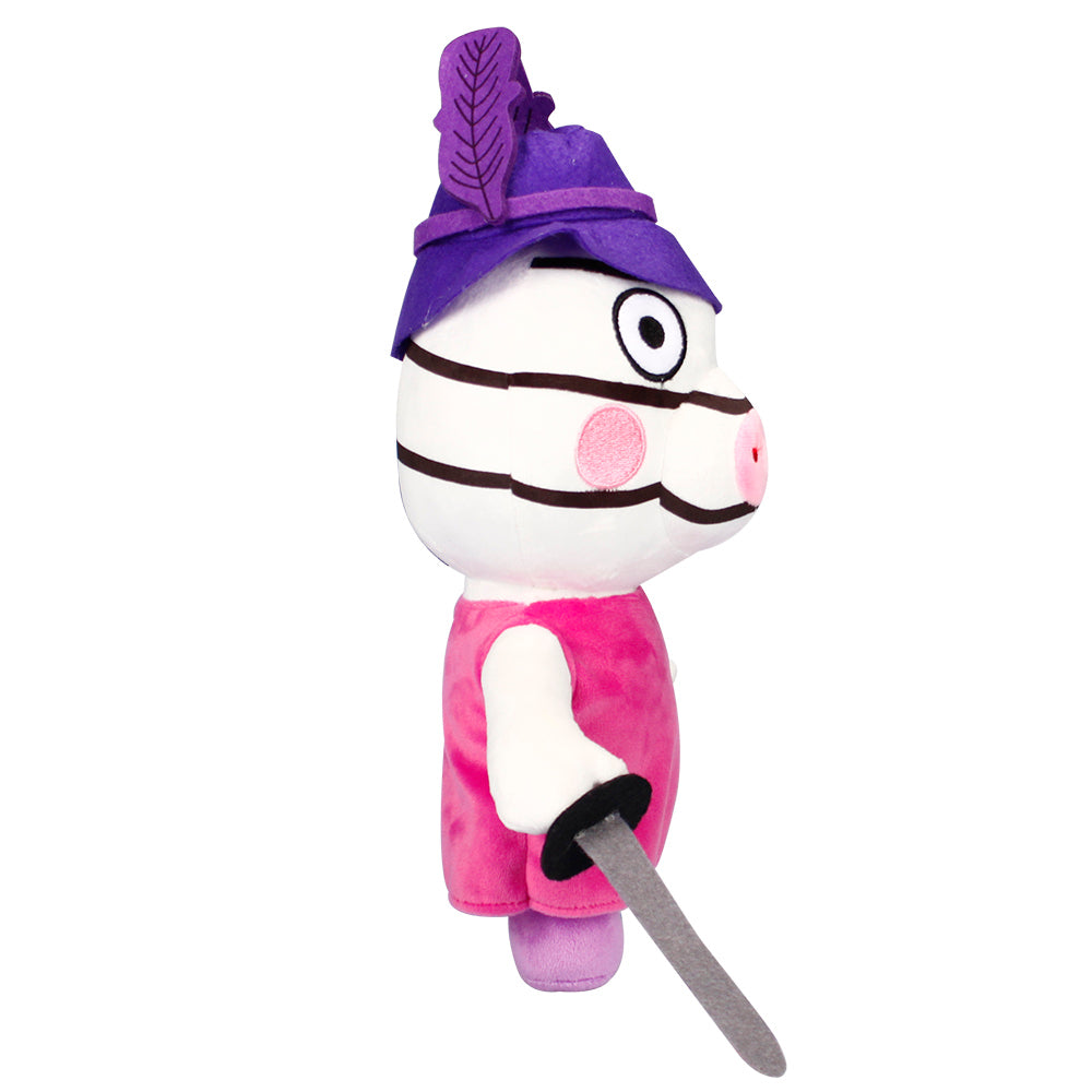 Roblox Bunny Zizzy Horrific Plush Toy Plushie Gifts For Halloween Prosdays - roblox piggy plush toy pink plushie gifts for halloween