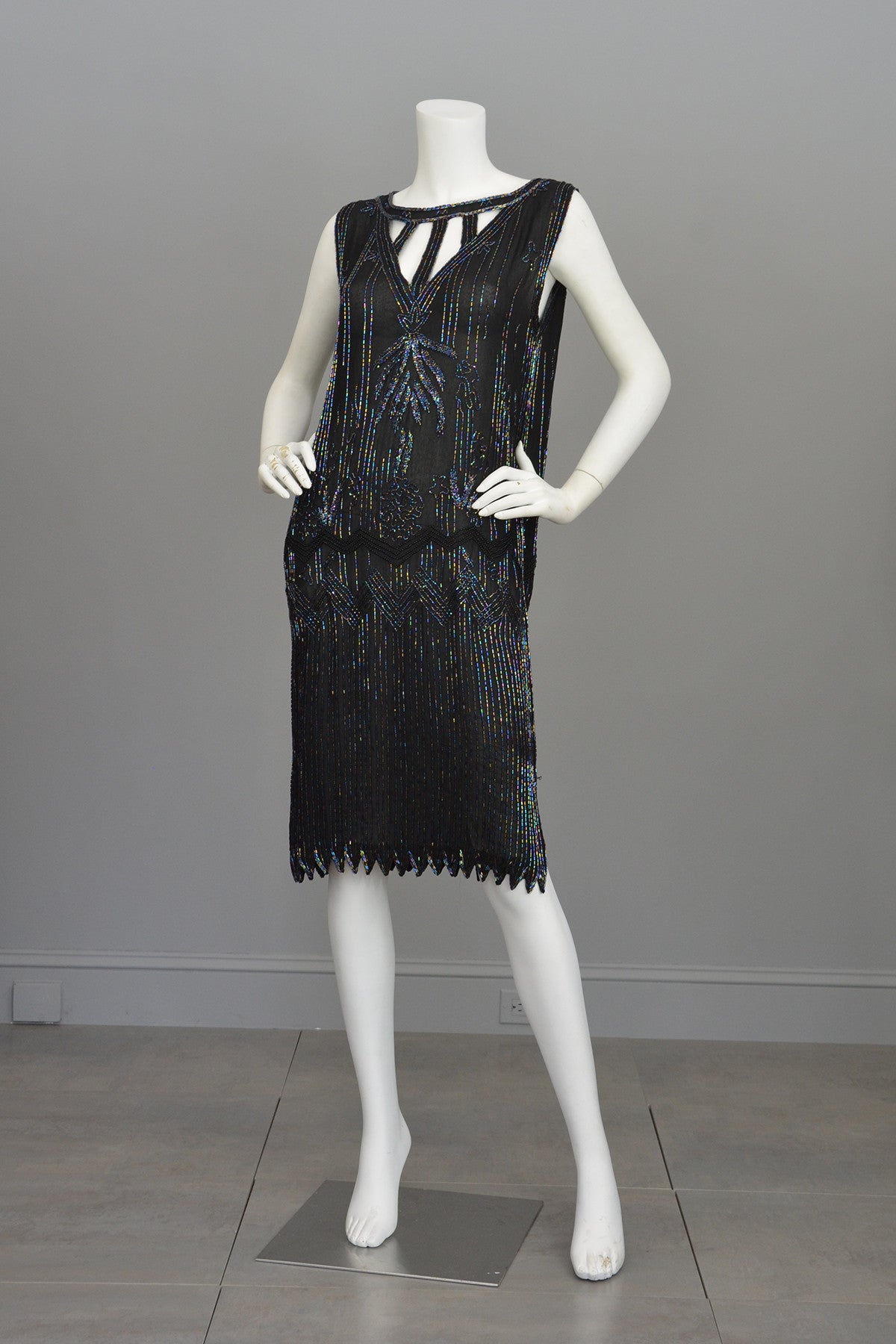 modern flapper dress
