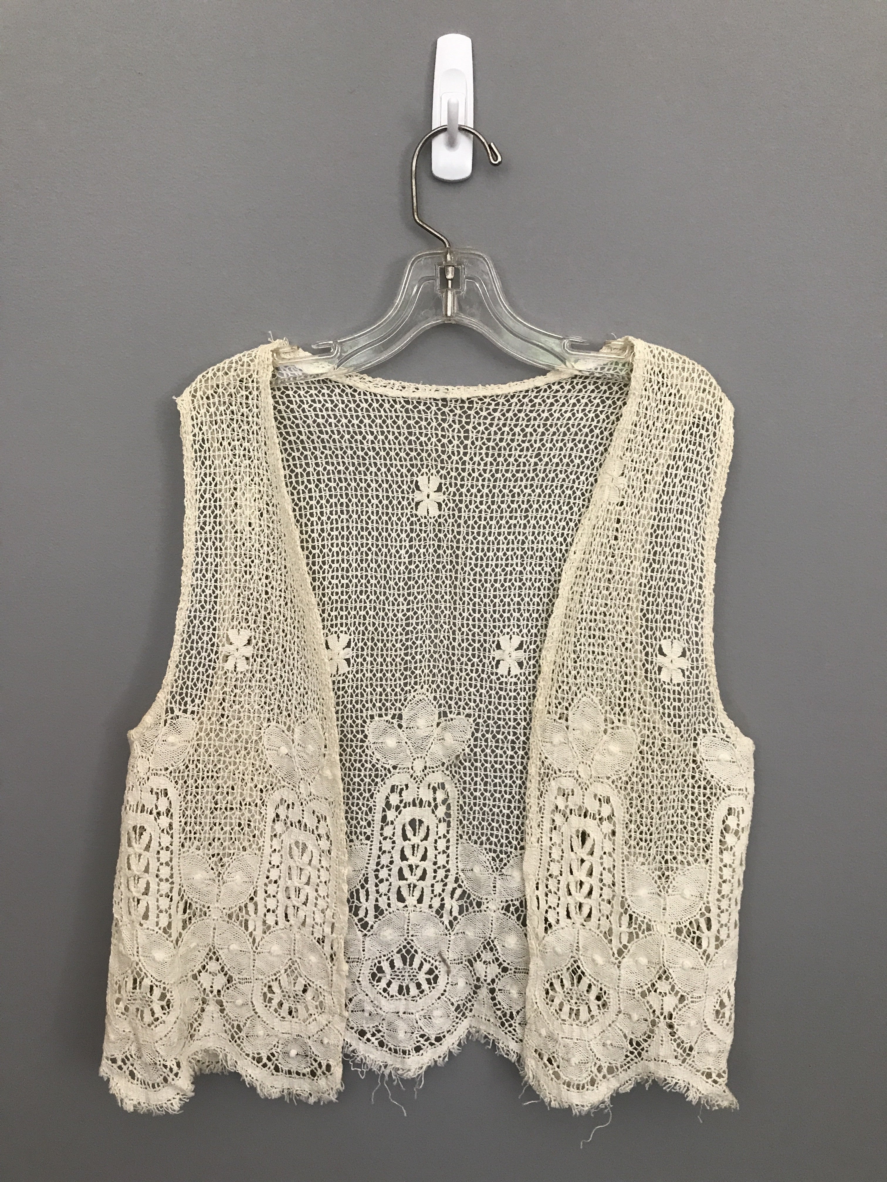 Vintage Crochet Hand Stitched Girl's Vest | VintageVirtuosa