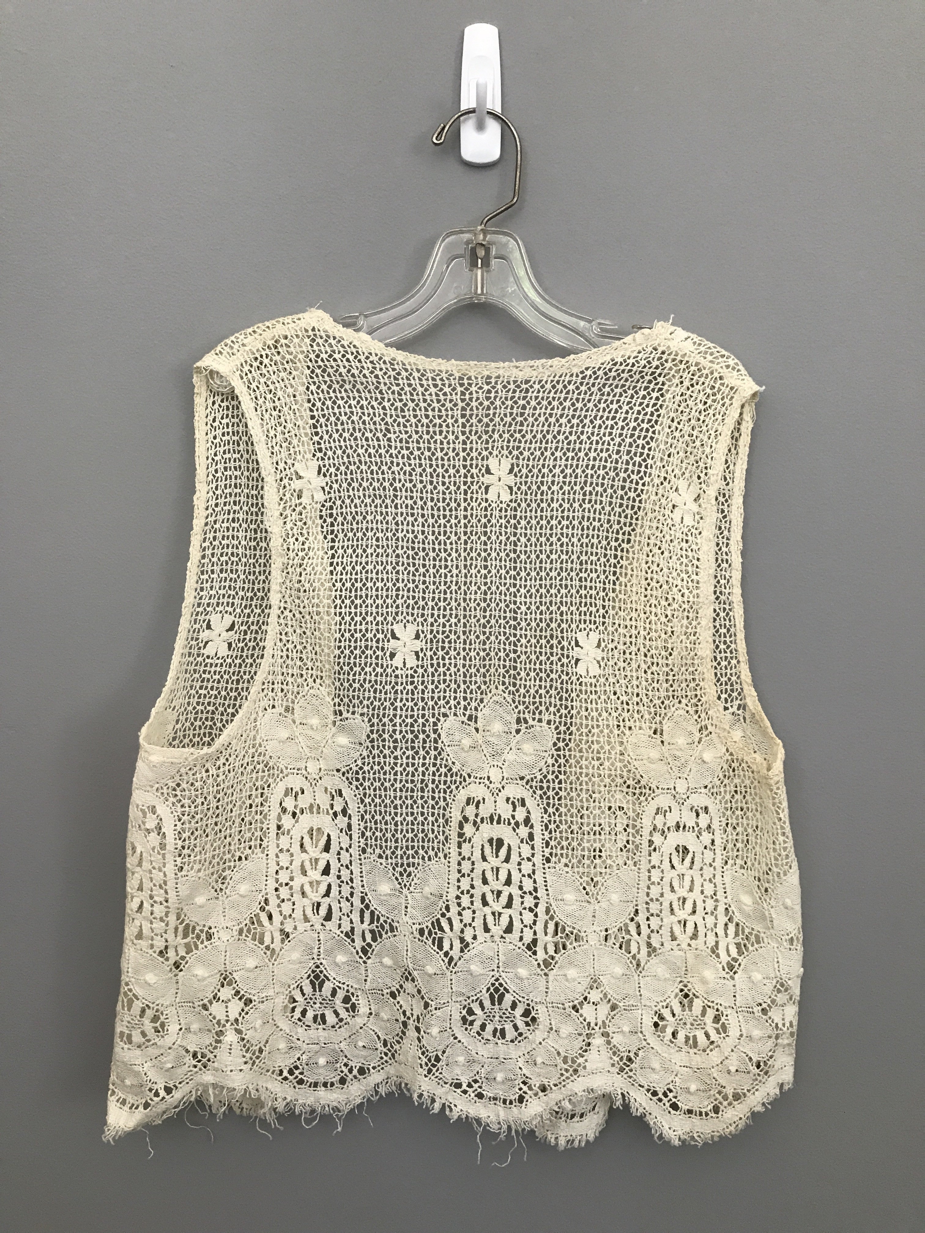 Vintage Crochet Hand Stitched Girl's Vest | VintageVirtuosa