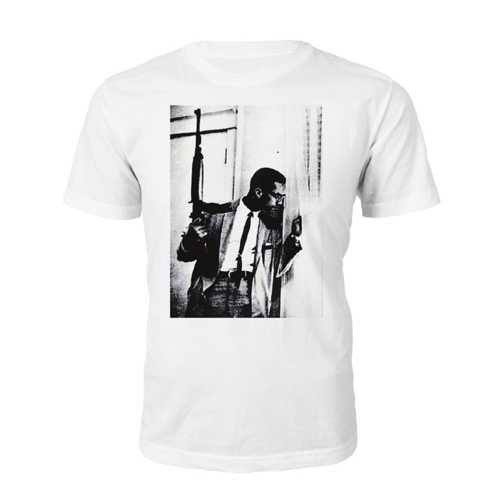 Malcolm X By Any Means Necessary T-Shirt | Black Power – Black Power ...