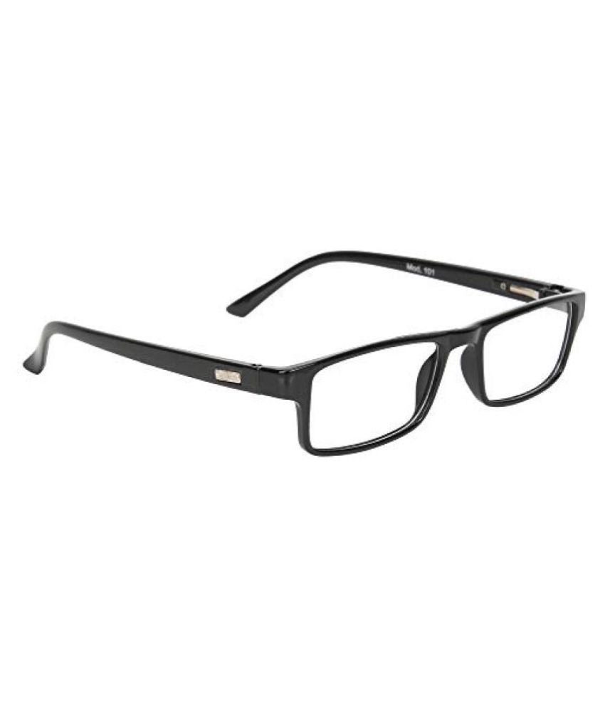 Black Computer Glasses Spectacle Frame for Teens with Anti Glare Lens