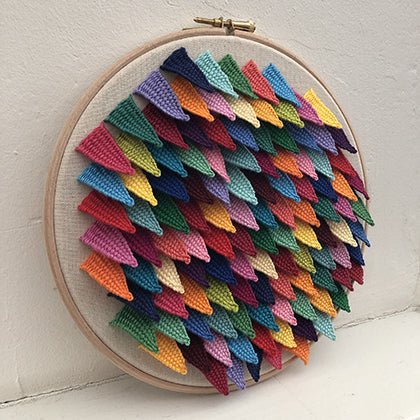 Painted Embroidery Hoop – unabuenapieza