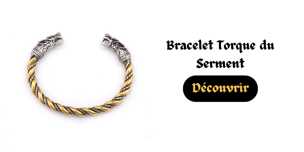 Bracelet torque viking