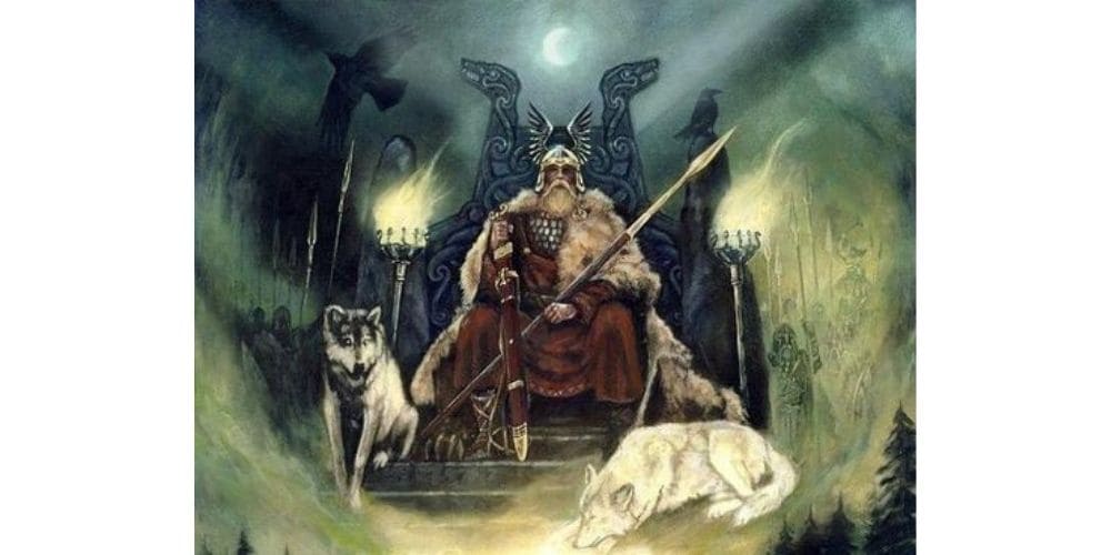 Hlidskjalf, le trône d'Odin