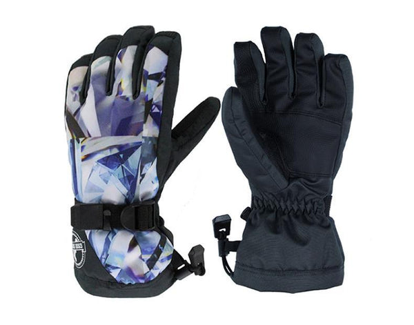 Women's Crystal Waterproof Snowboard Gloves - snowshred