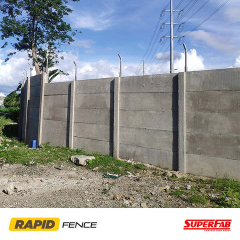 Rapid Fence Precast Wall sampler 4