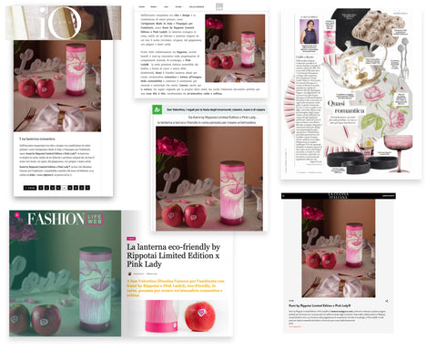Rassegna stampa limited edition per Pink Lady
