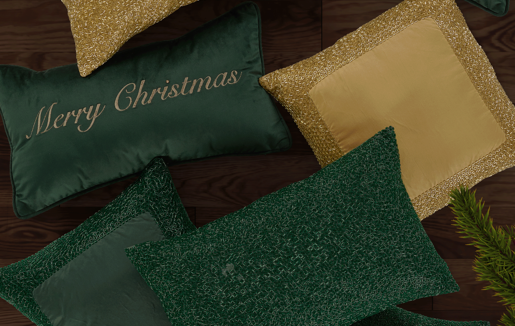 pillows decorative accessories sparkle embroidery luster luxury throws and stockings and tree skirts