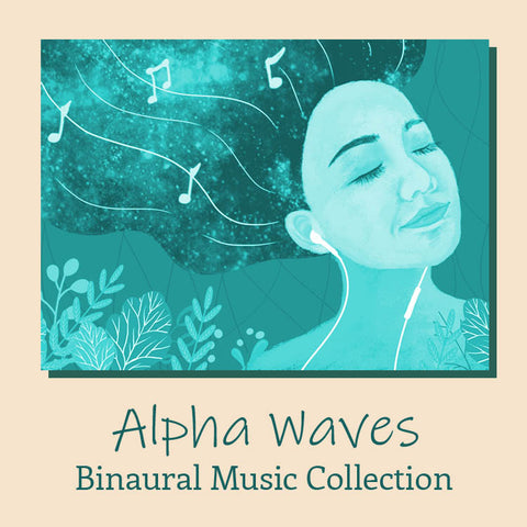 Royalty free alpha waves binaural music collection