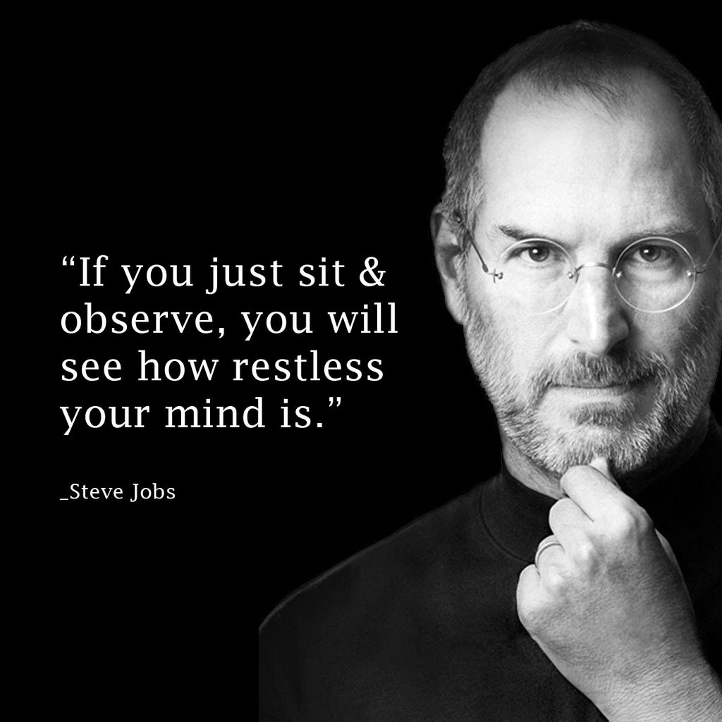 Steve Jobs on mindfulness and productivity