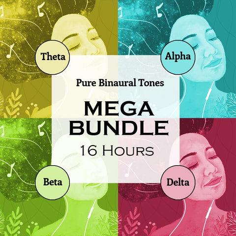 16 hours pure binaural tones