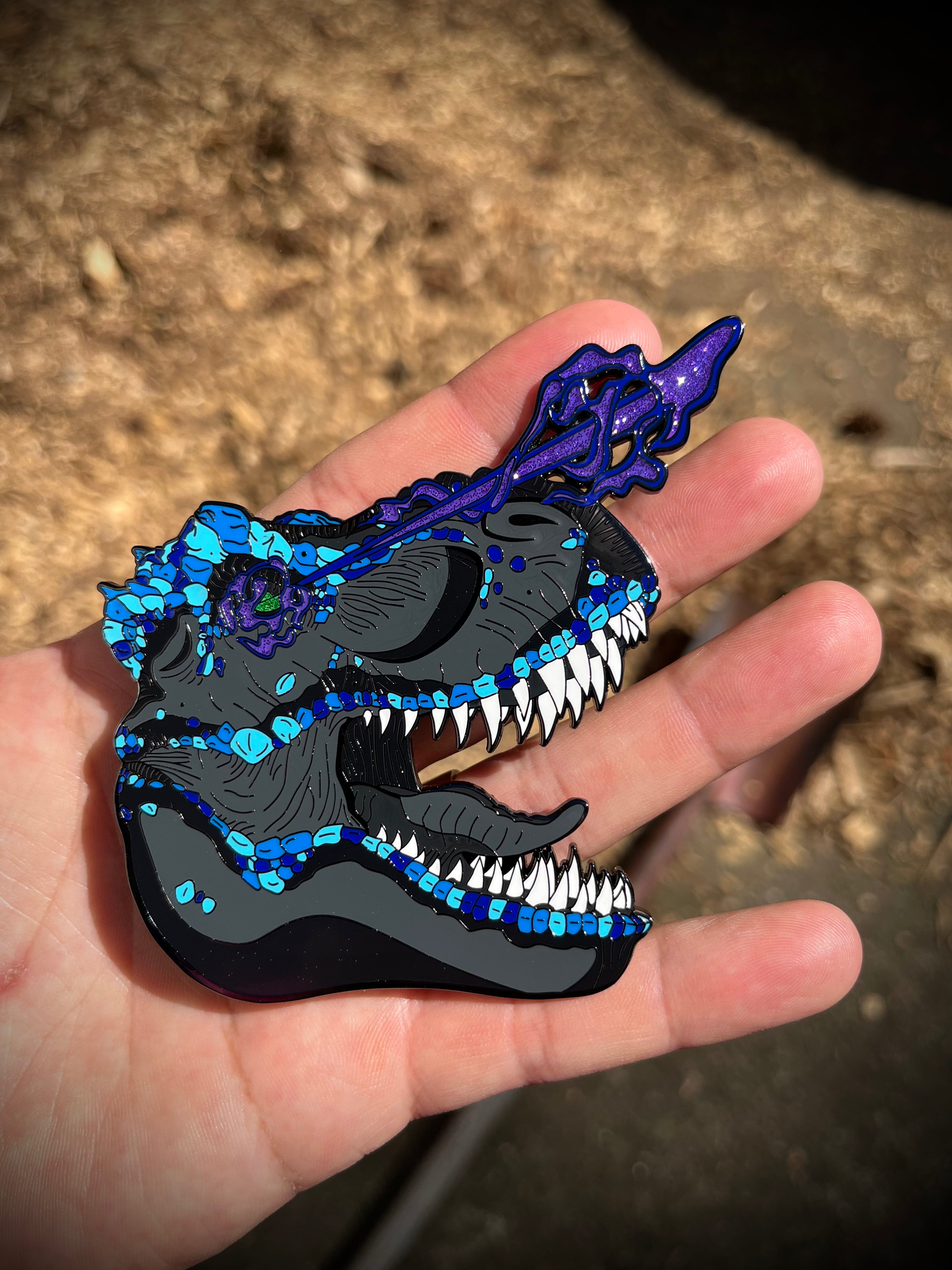 Jumbo T Rex Laser Pin