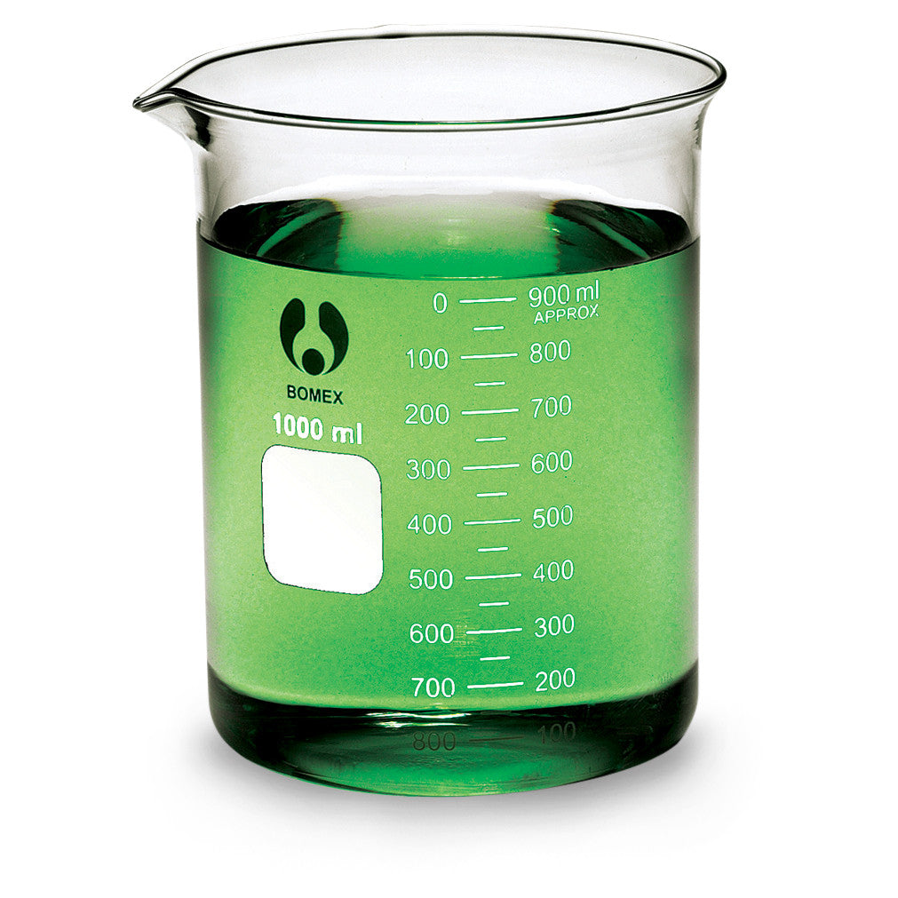 Beaker 1000ml Glass Home Educational Resources