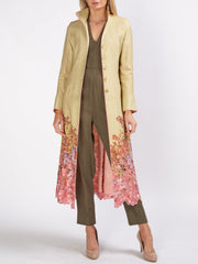 Whitehall Coat Gold Norma Linen