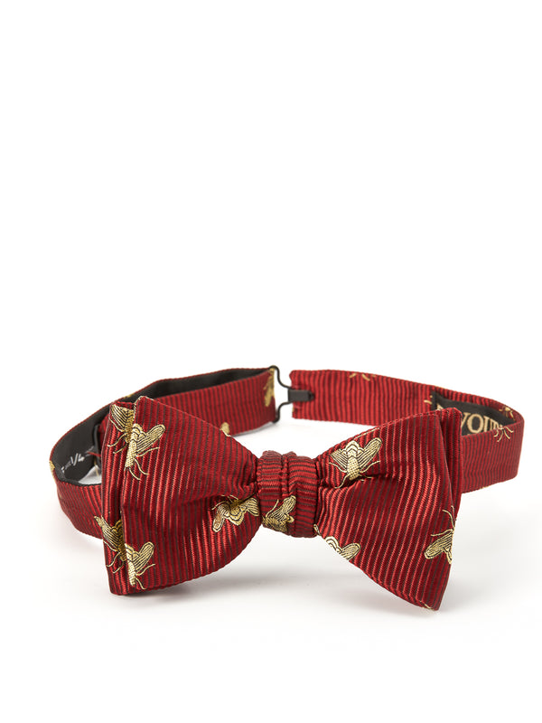 Black Gold Bees Silk Bow Tie – Favourbrook