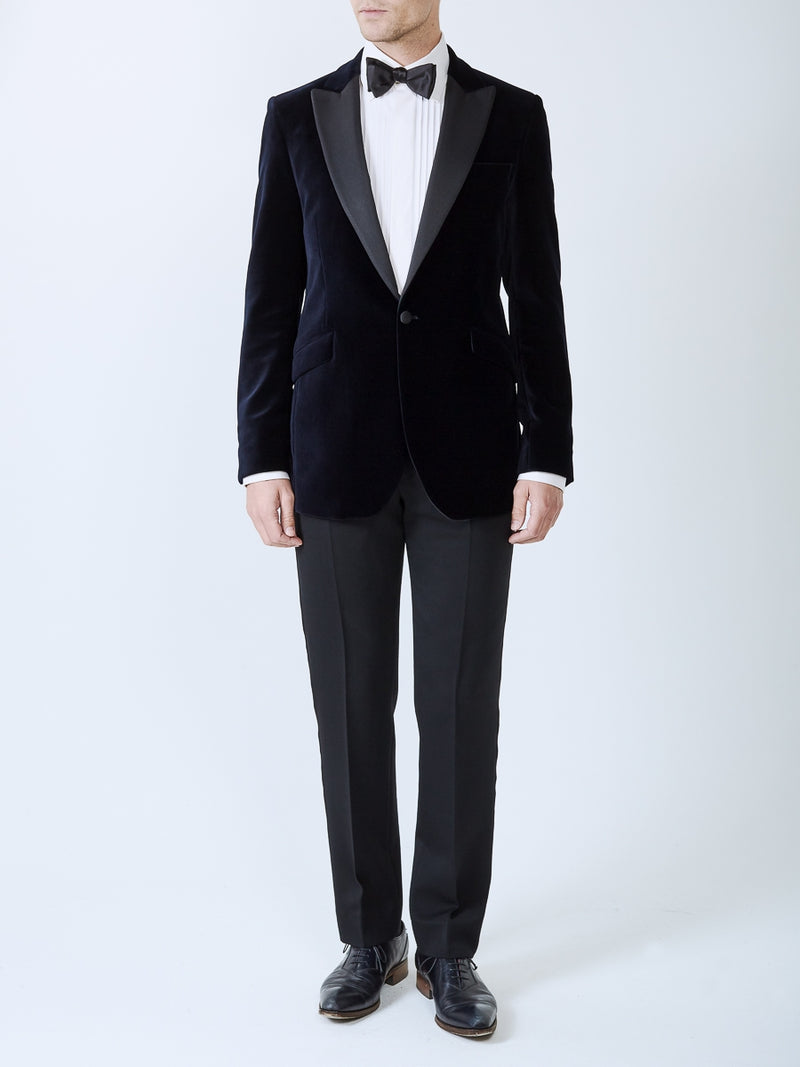 Harford Velvet Navy Suit