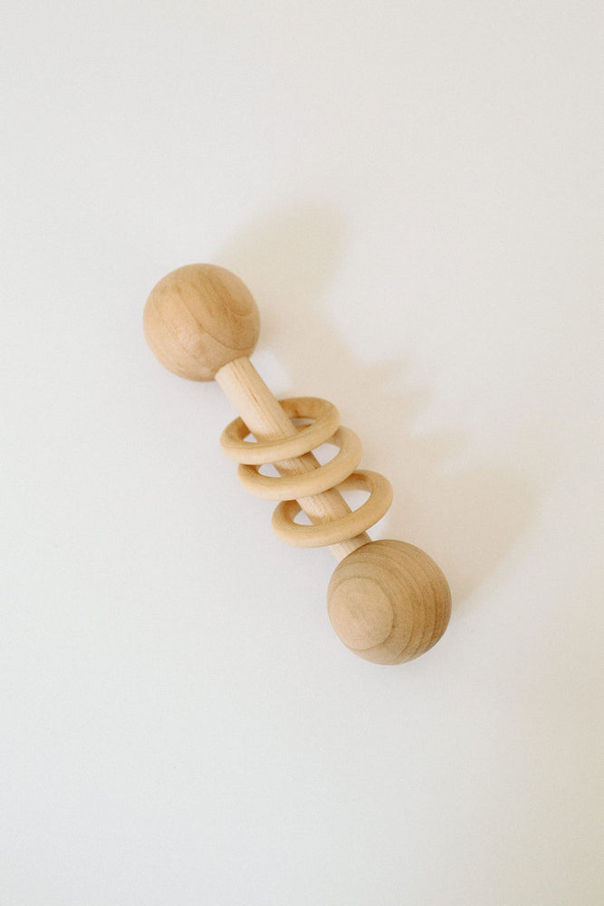 My Very Own Wooden Rattle – ShenanigansToys