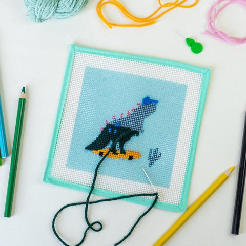 Cross stitch for kids: patterns, kits and tips - Gathered