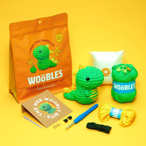 Wobbles Crochet Kit for Beginners - Knitting Kit for Animal Beginner DIY  Projects,Beginner Crochet Kit Cute Animal DIY Projects for Beginners, DIY  Craft Art Kits with Video Tutorials Puchen : : Home