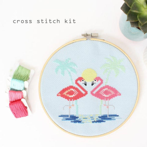 Night Owl Cross Stitch Ornament Kit