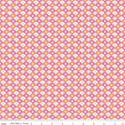 Riley Blake Designs - Wide-Width Collection 2 by Liberty Fabrics - Pansy  Meadow A