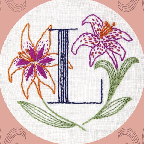 Bargello Embroidery Flower Daisy Wall Hanging Kit – gather here online