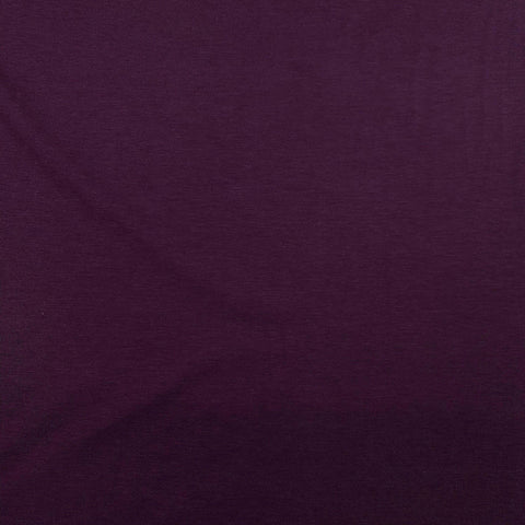 Organic Cotton Knit Velour - Amethyst