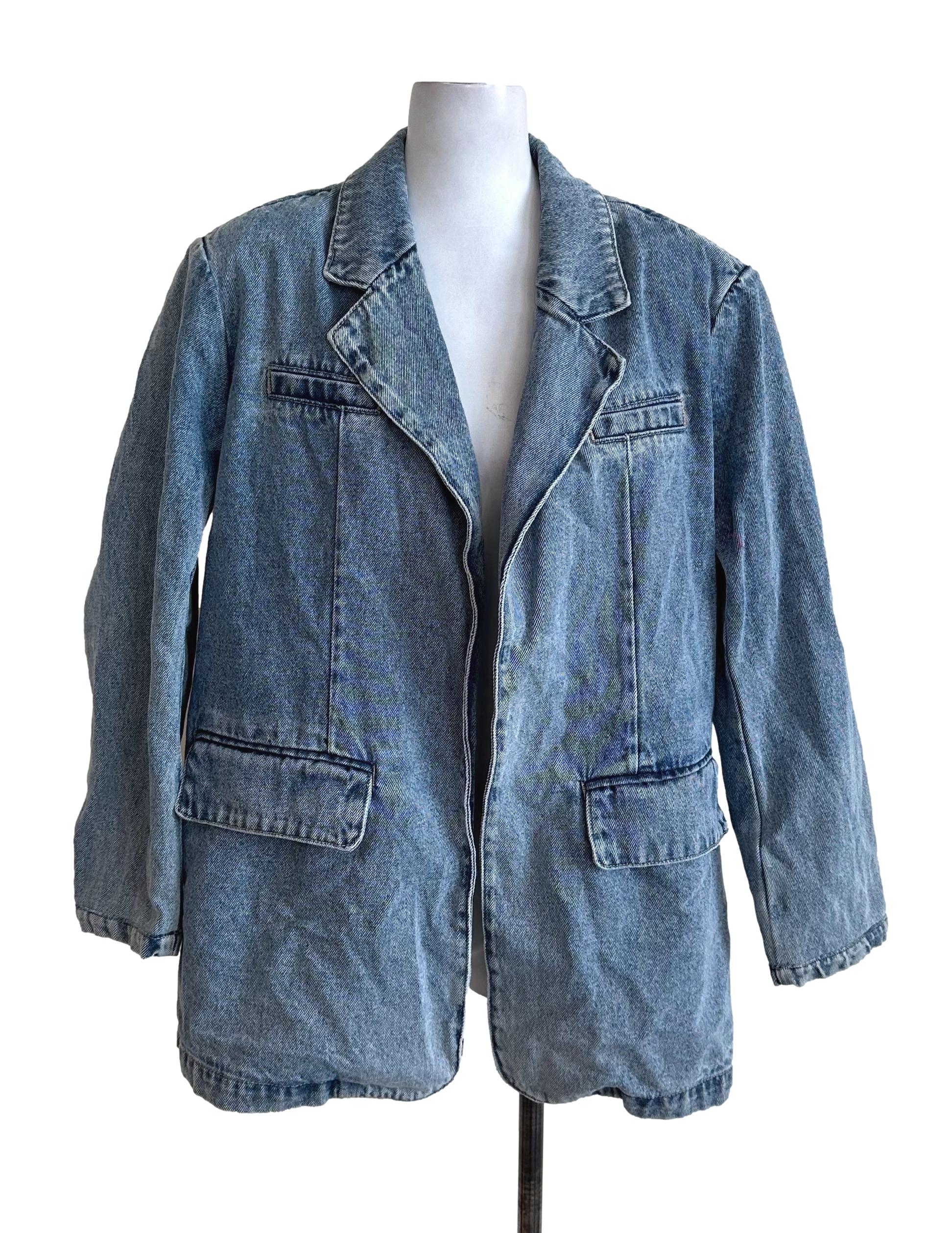 Dark Blue Denim Jacket