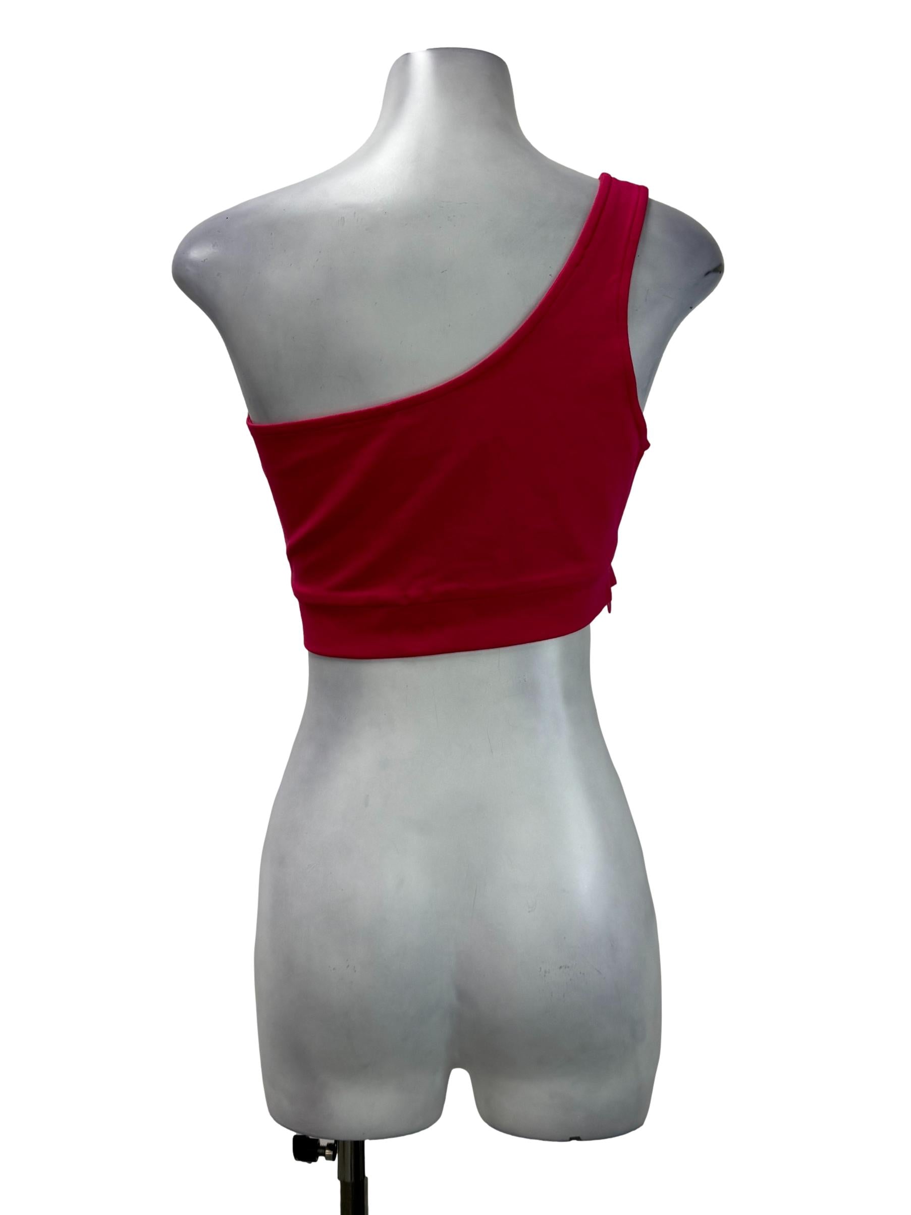 Hot Pink ASymmetrical Top
