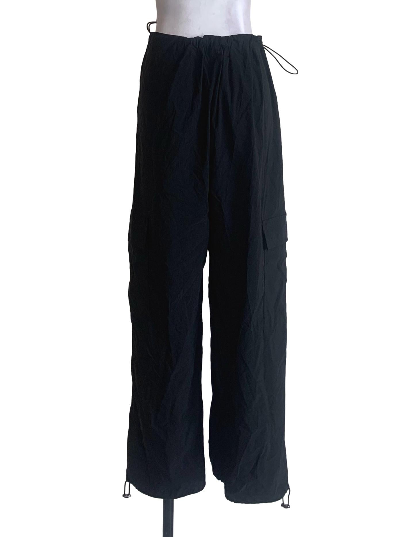 Black Cargo Pants TTR