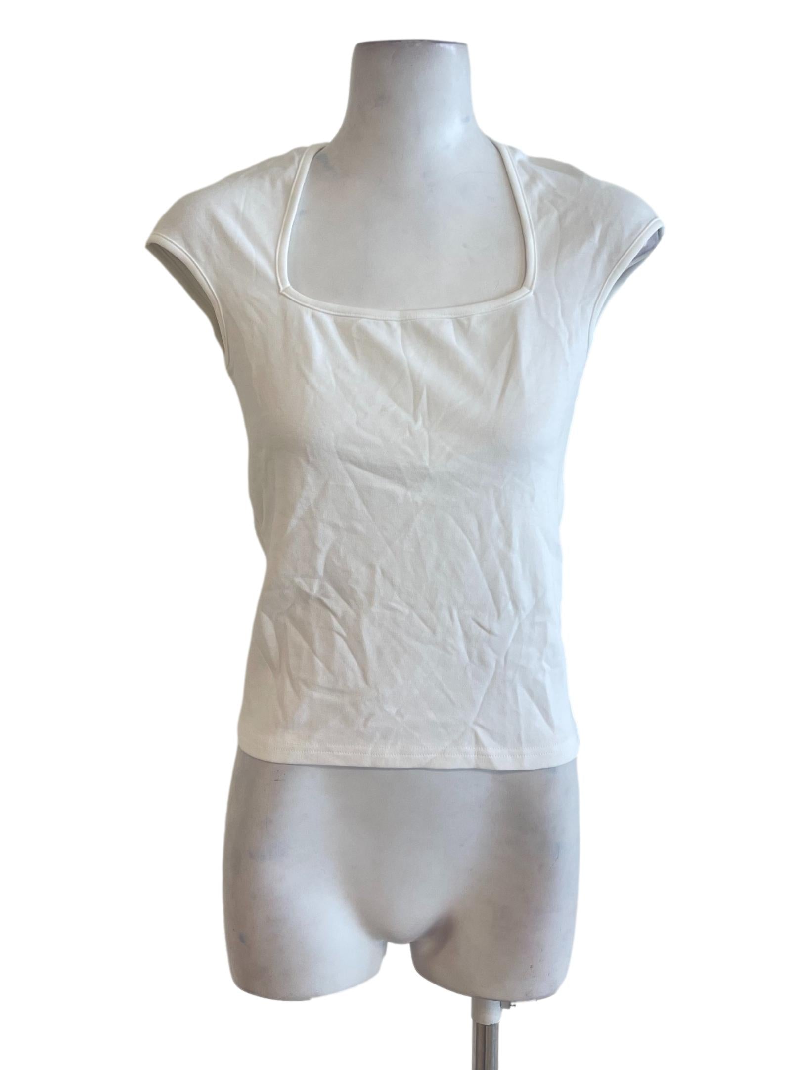 White Queen Anne Tank Top