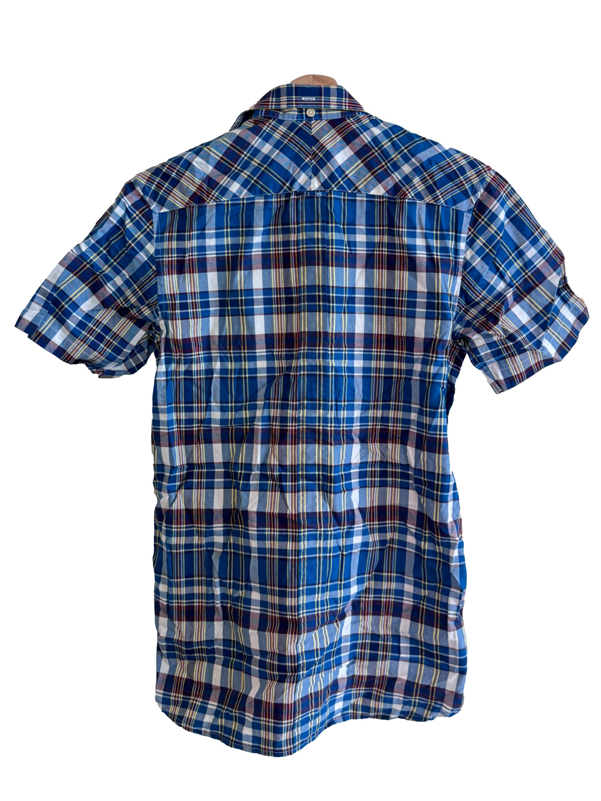 Aegean Blue Button Shirt