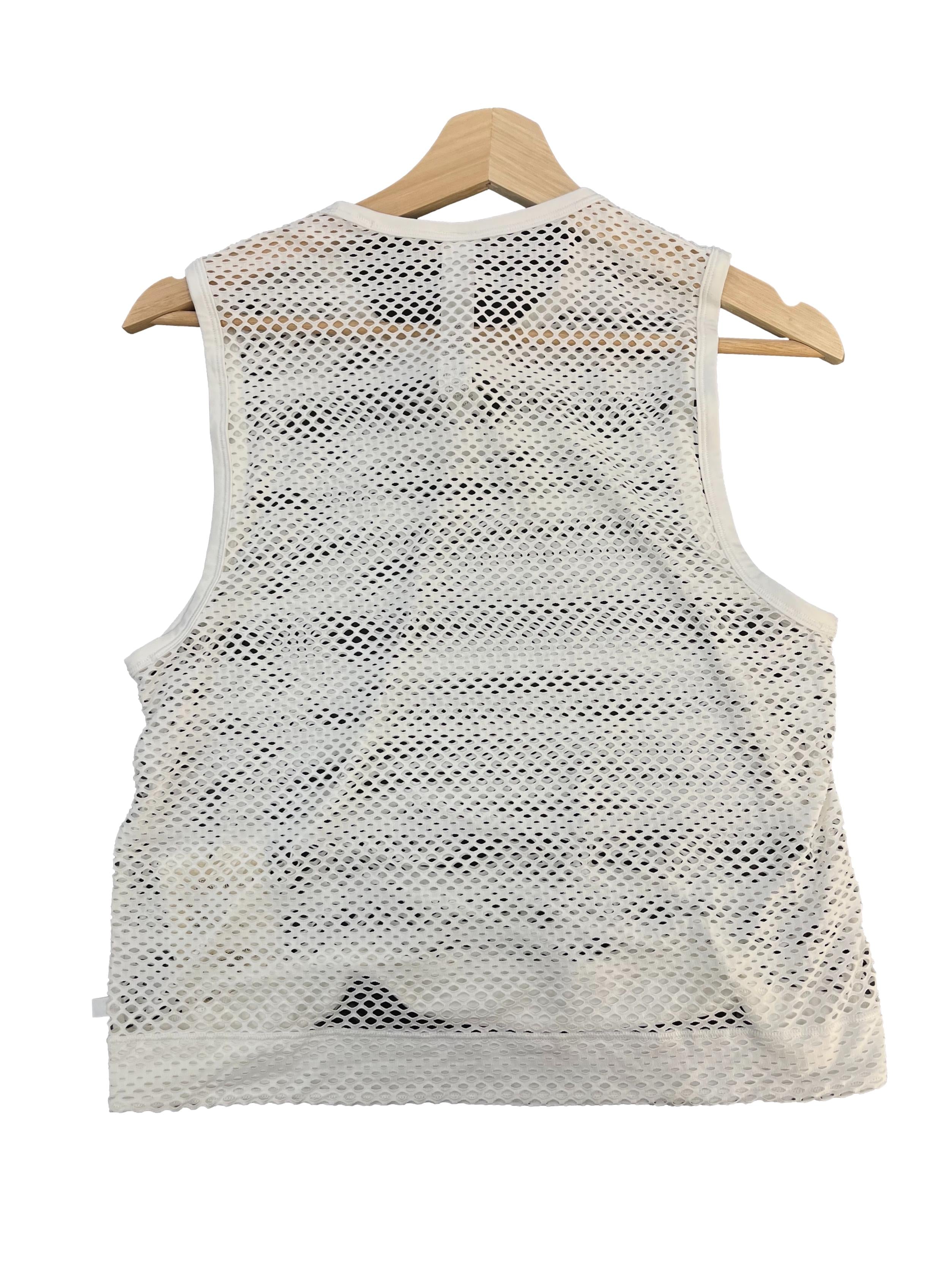 White Sweat Your Heart Out Tank Top