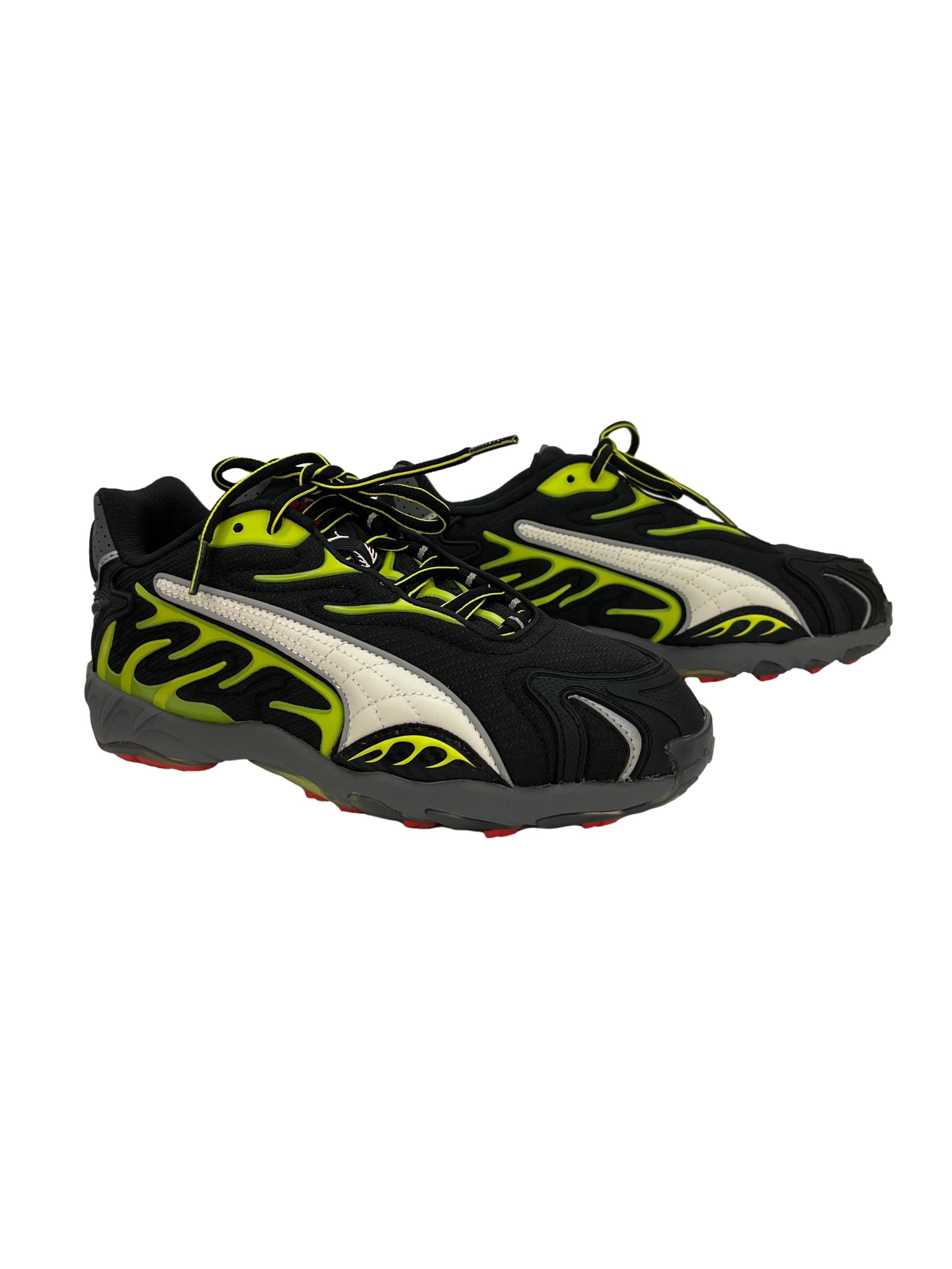 Black Inhale Mesh Sneakers