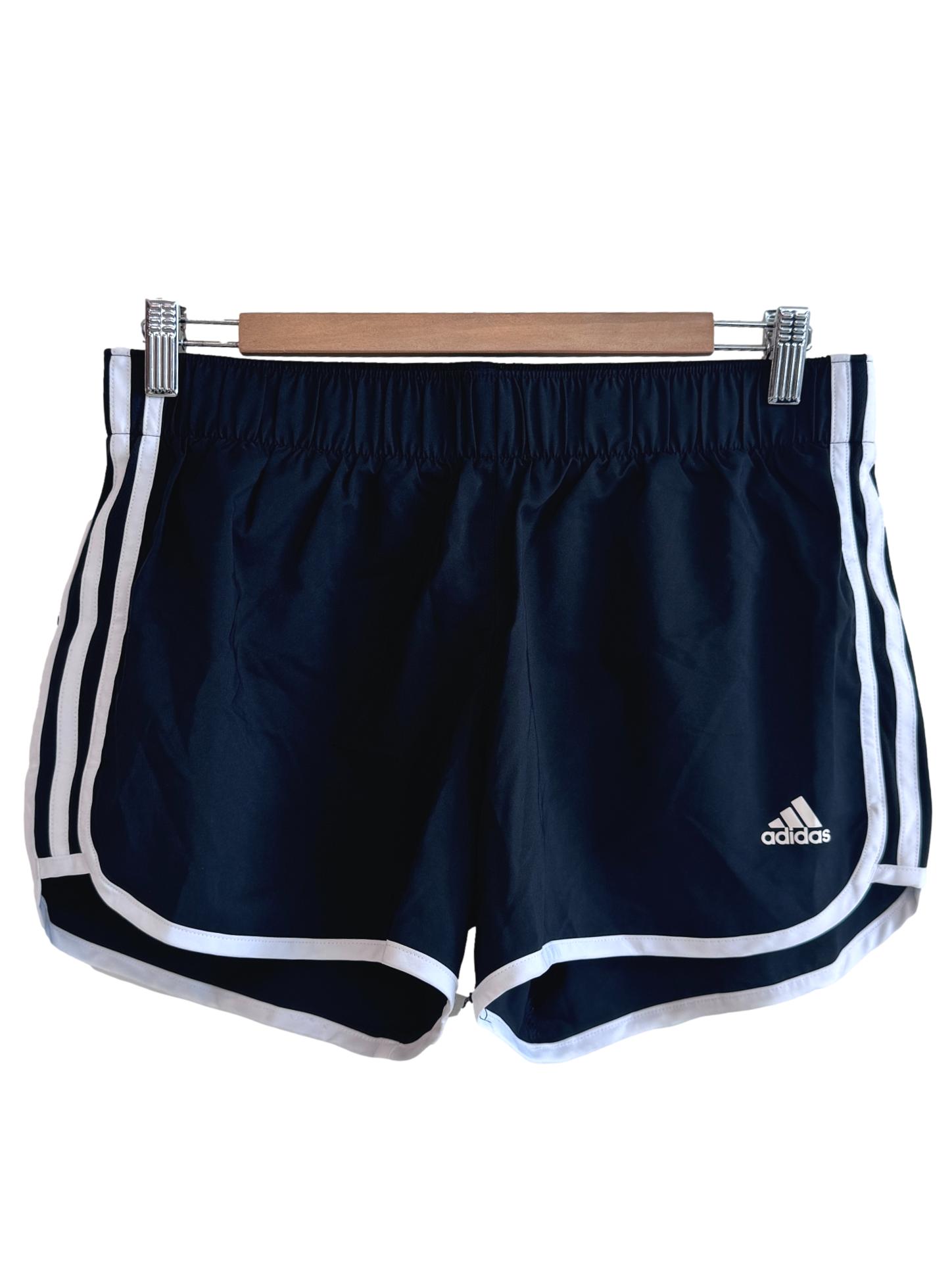 Black Striped Shorts