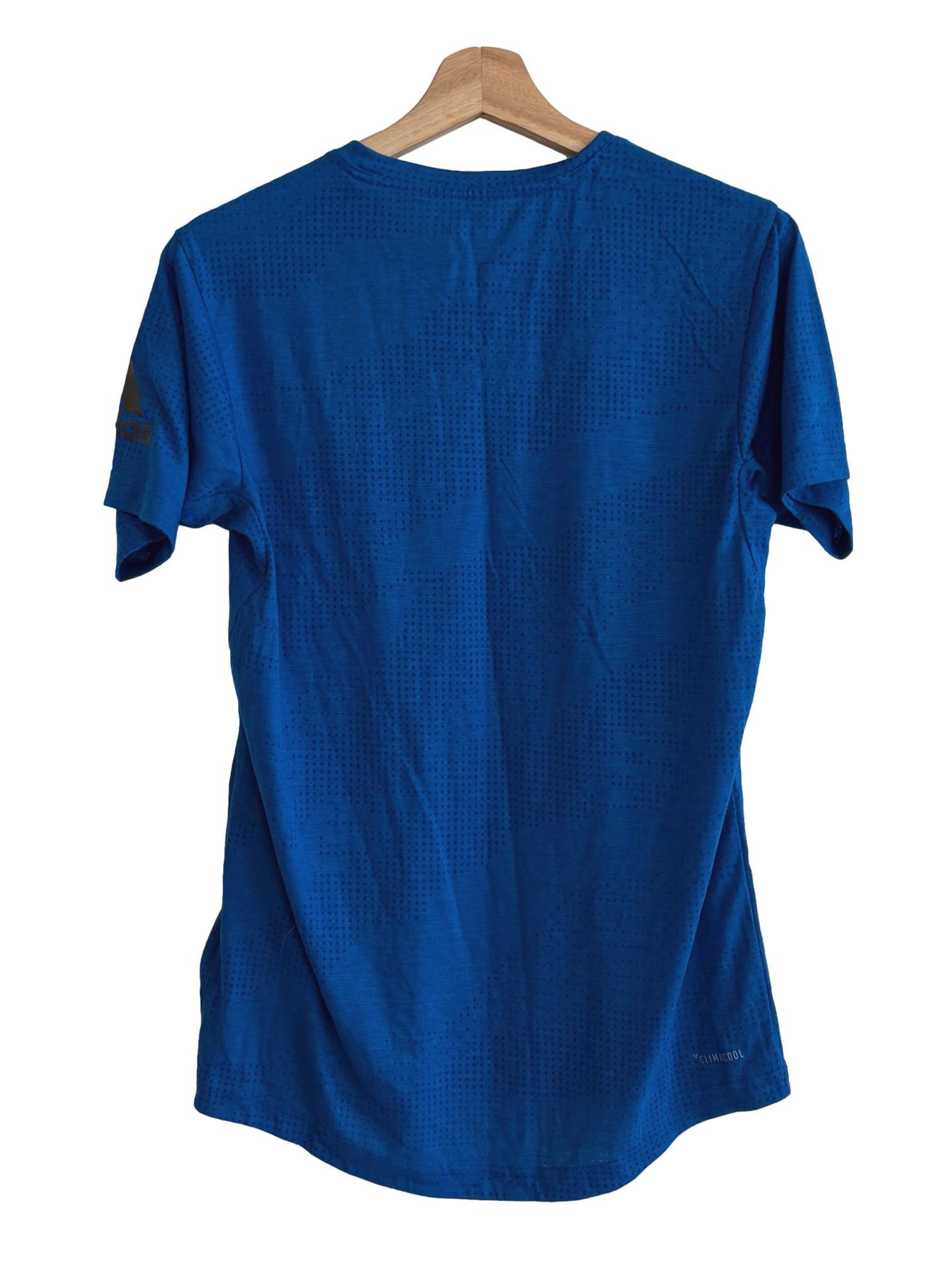 Azure Blue Mesh Tee