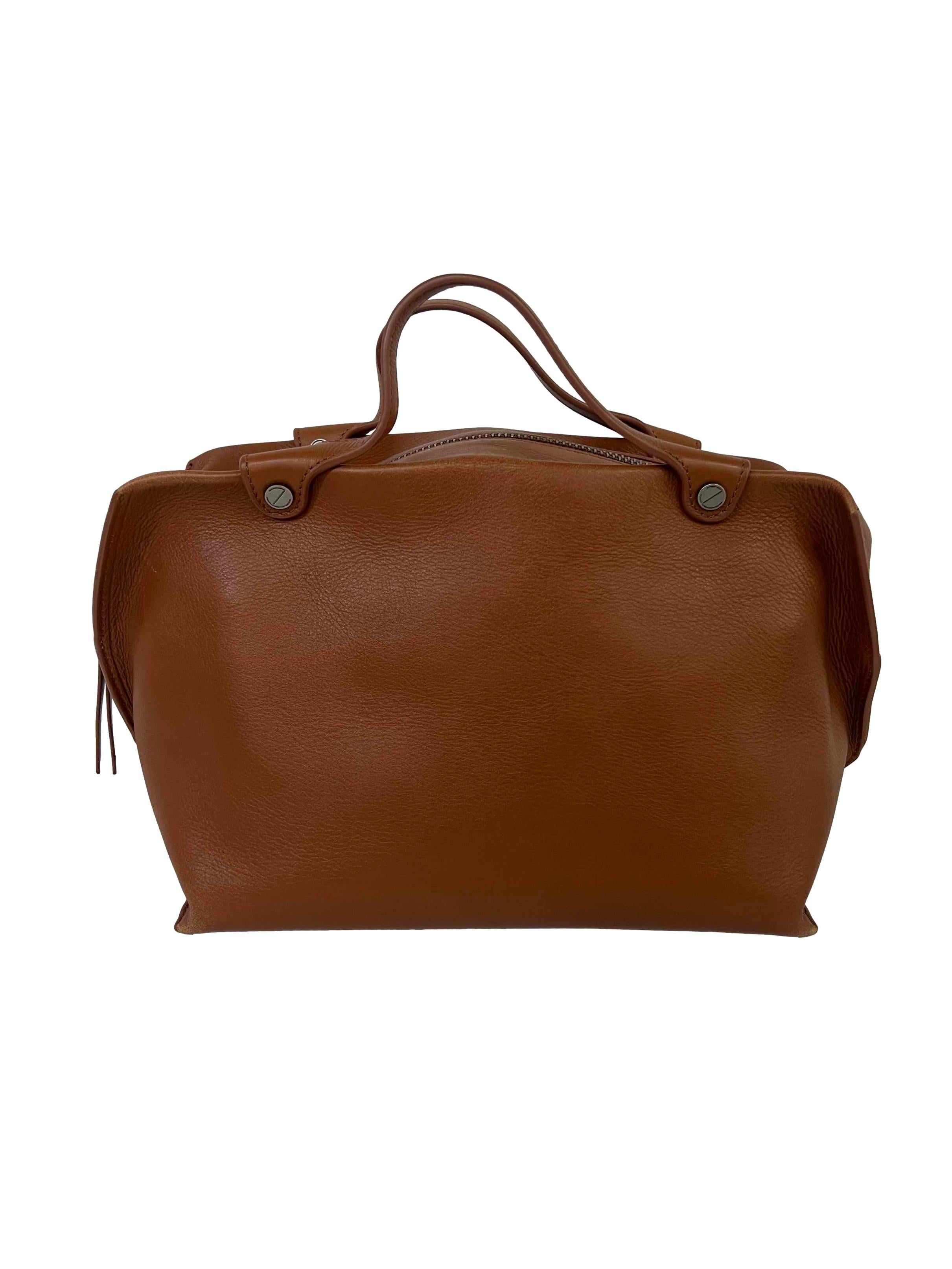 Brown Bowling Bag